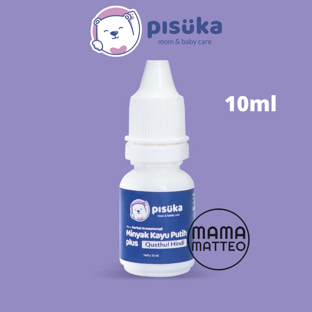 PISUKA MInyak Kayu Putih Plus Qusthul Hindi Melegakan Pernafasan 10ml