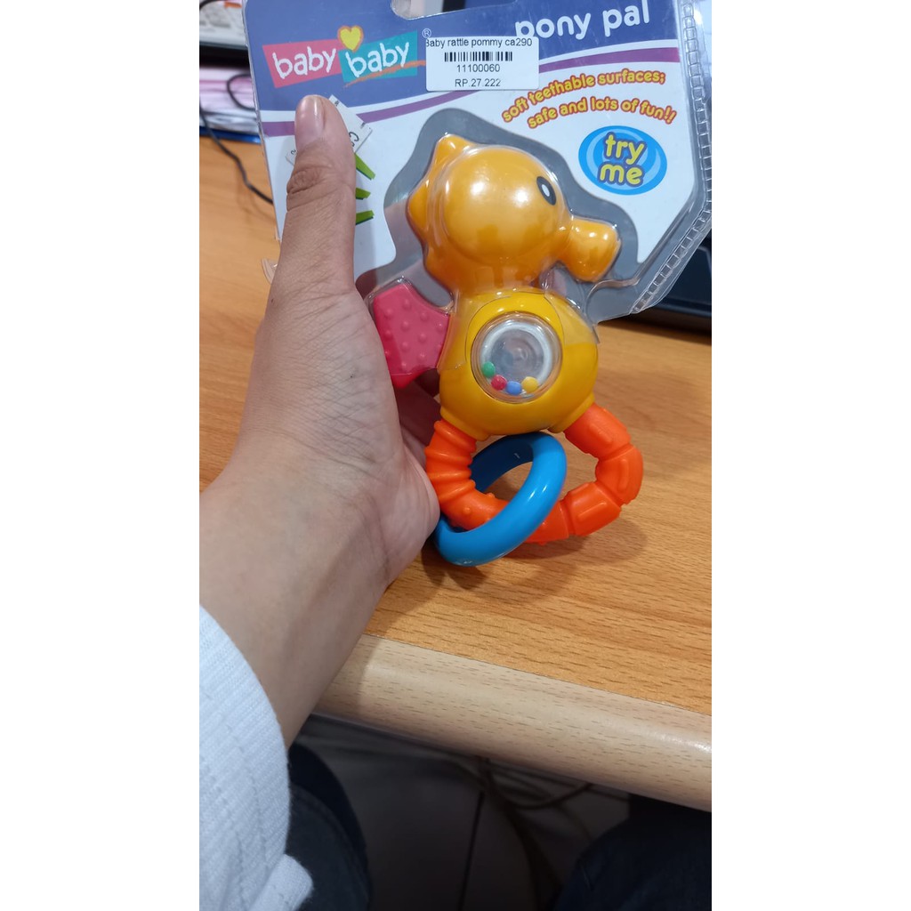 Baby rattle pony pal ca290 (3M+)/mainan anak