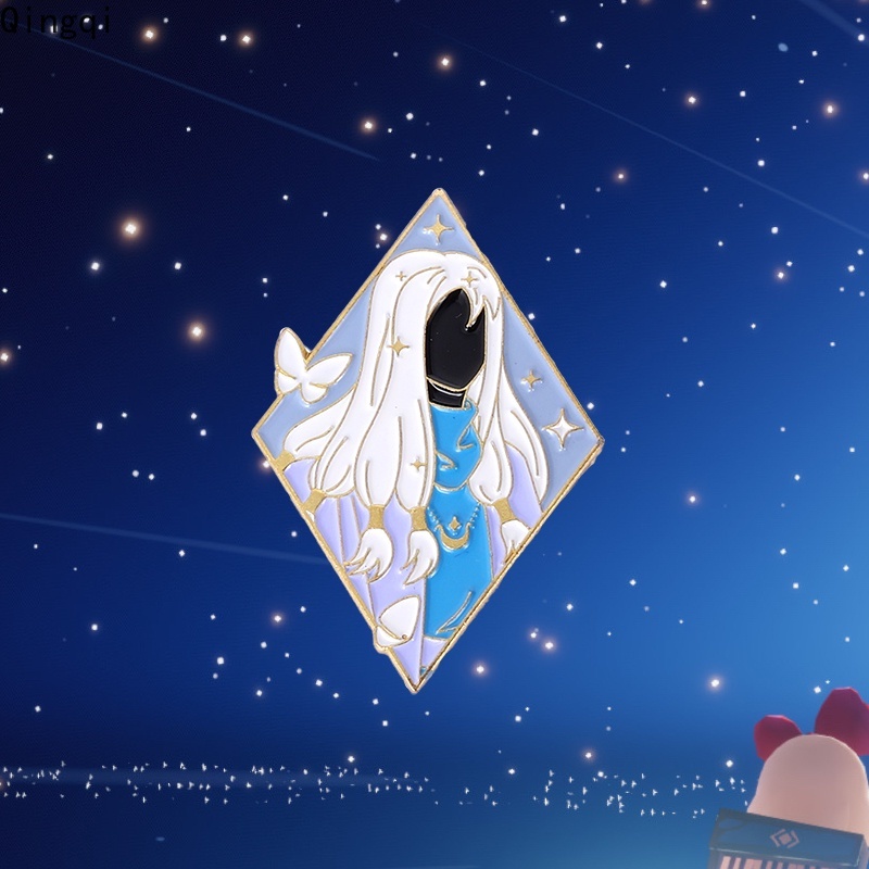 Bros Pin Enamel Desain Anime Sky Child of The Light Bahan Metal Untuk Koleksi