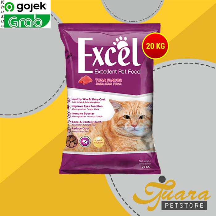 [GOSEND] Makanan Kucing / Cat Food Excel 20 kg