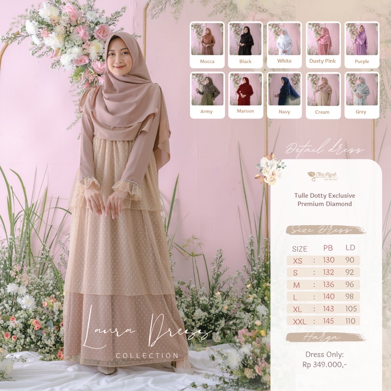 GlizHijab - Laura Dress