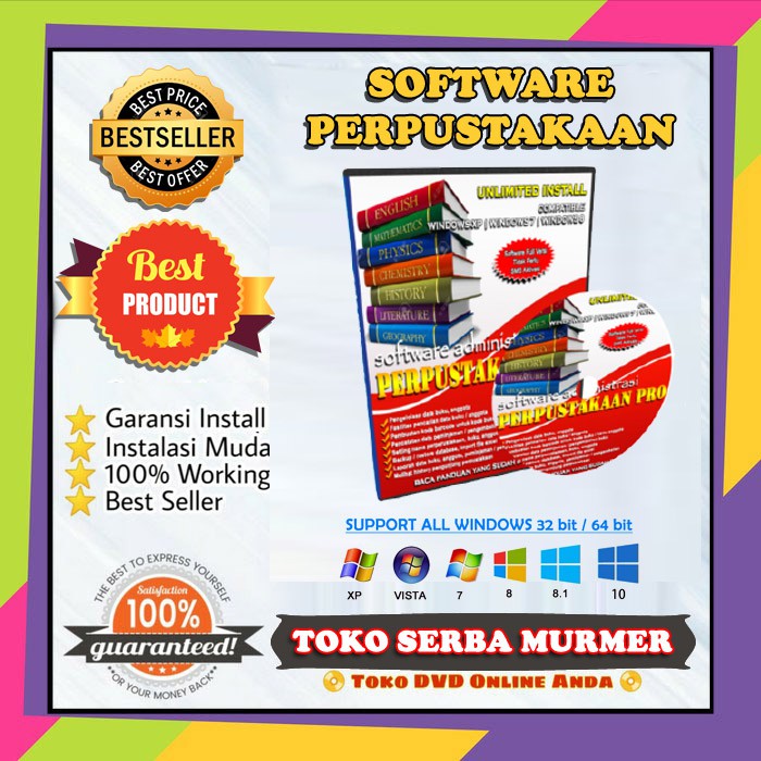 Software aplikasi perpustakaan full versi terlaris