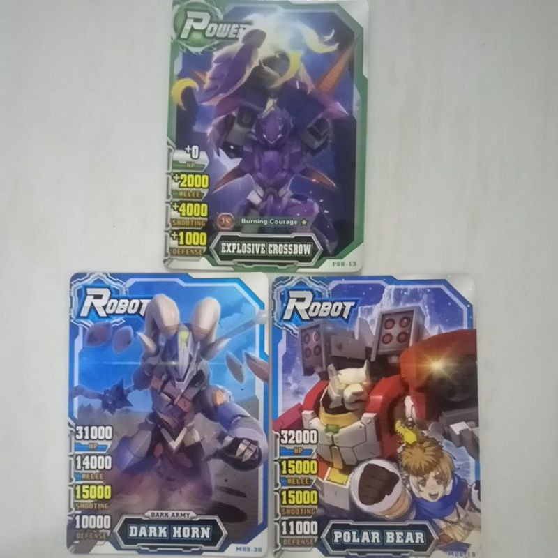 Original Card Hero Of Robots