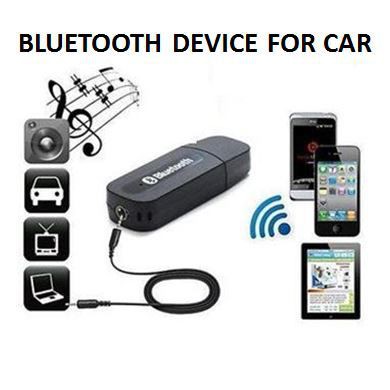 Bluetooth Audio Receiver Car / Usb Wireless Speaker Music Stereo 3.5mm Receiver Adapter + Kabel Aux