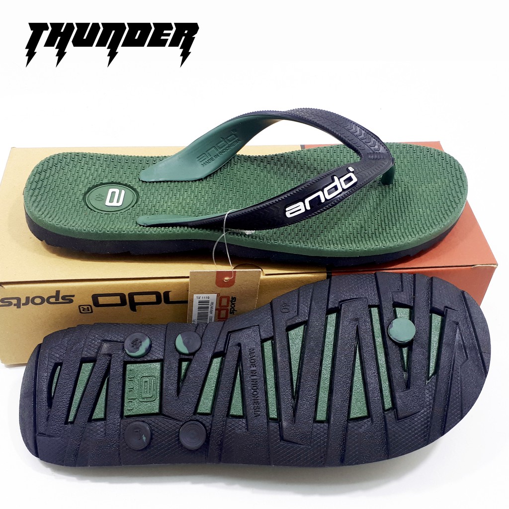 Jual Sandal Ando Thunder Sendal Jepit Sport Shopee Indonesia