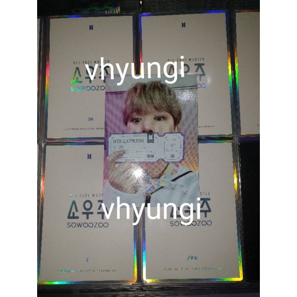 MPC Special sowoozoo jimin set OFFICIAL SWZ BTS mpc spesial ticket tiket