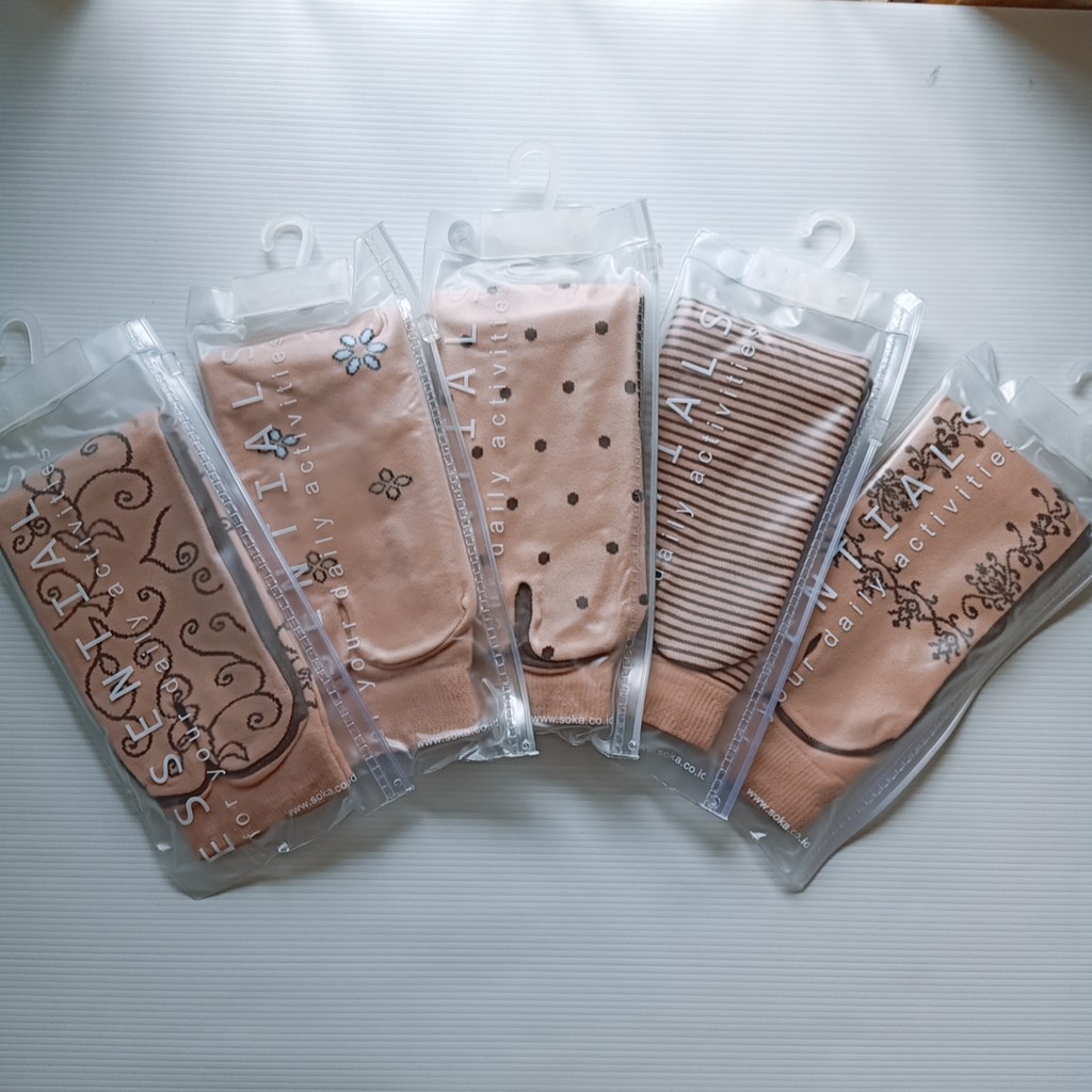 Kazarasock - Kaos Kaki Soka Essentials-Cokelat-M|Promo 9.9