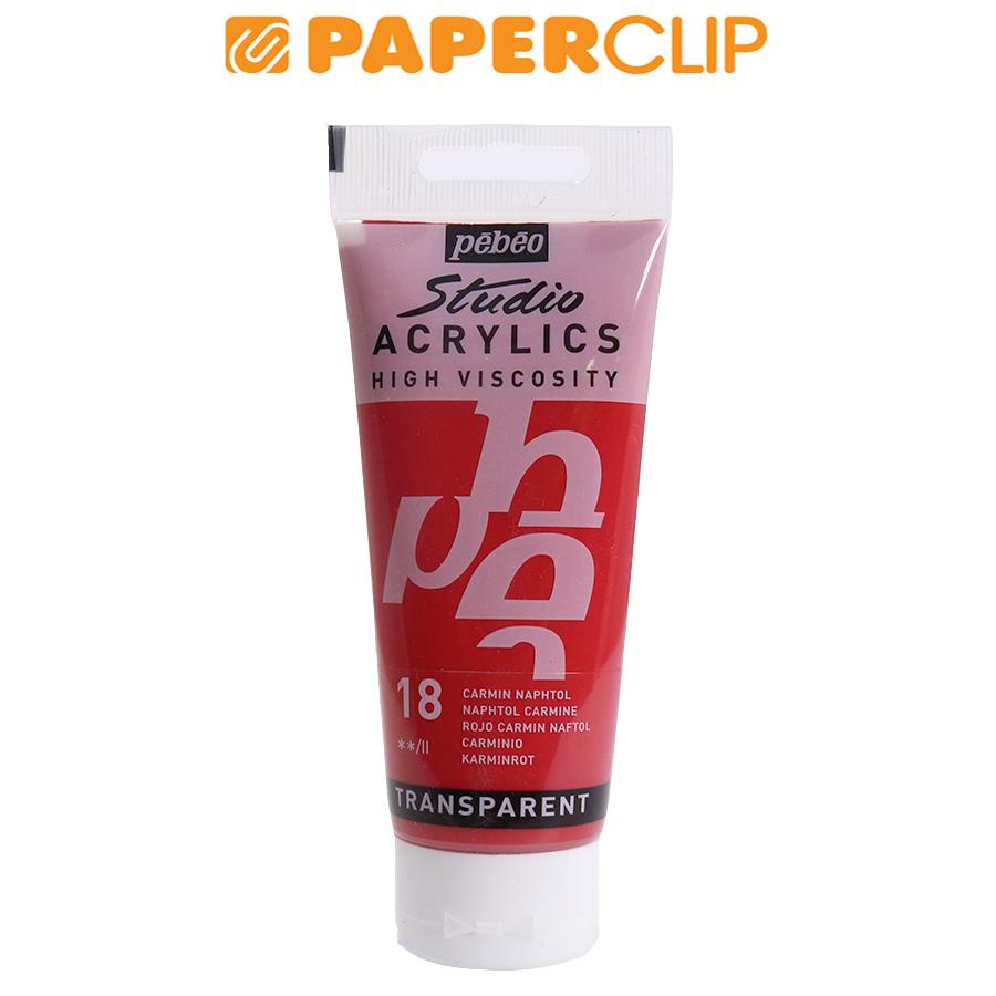 

CAT ACRYLIC PEBEO NAPHTOL CARMIN 831-018 100ML