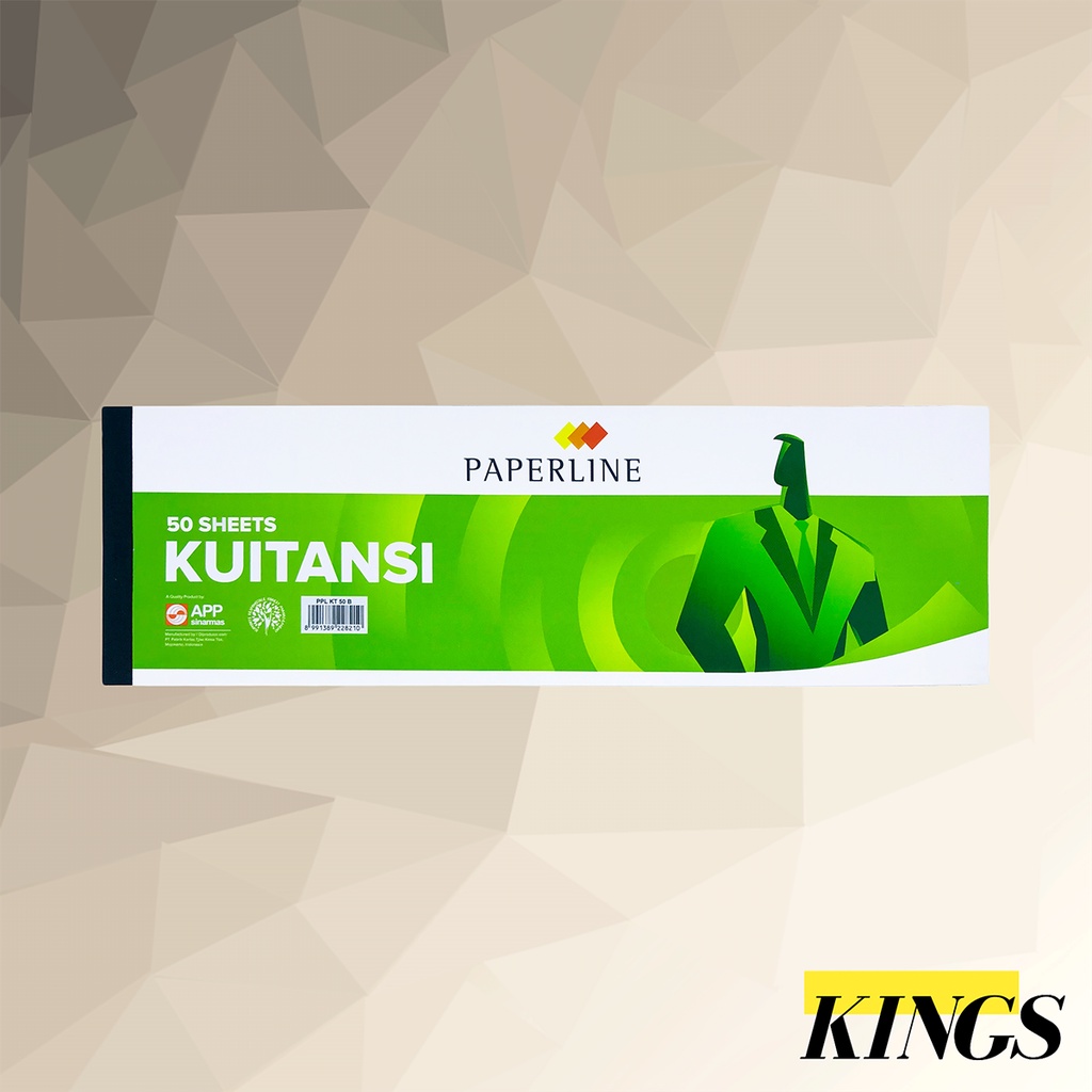 

Paperline Kuitansi / Kwitansi Besar PPL KT 50 B