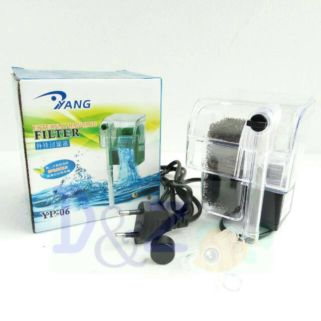 Filter Aquarium Hang On Filter Yang Yp 06 Yp 06 Filter Gantung