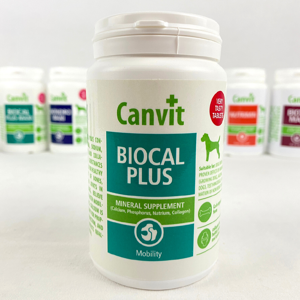 

CANVIT Vitamin Anjing Calcium BIOCAL Plus for dogs 230g