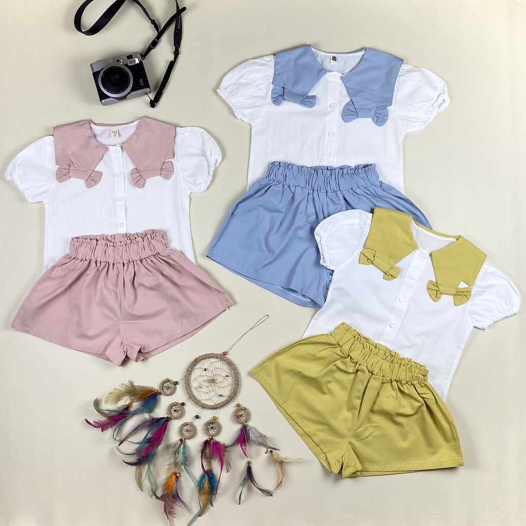 Baju anak cewek murah/ Pakaian anak cewek import/ Setelan anak perempuan, 3 tahun - 8 tahun