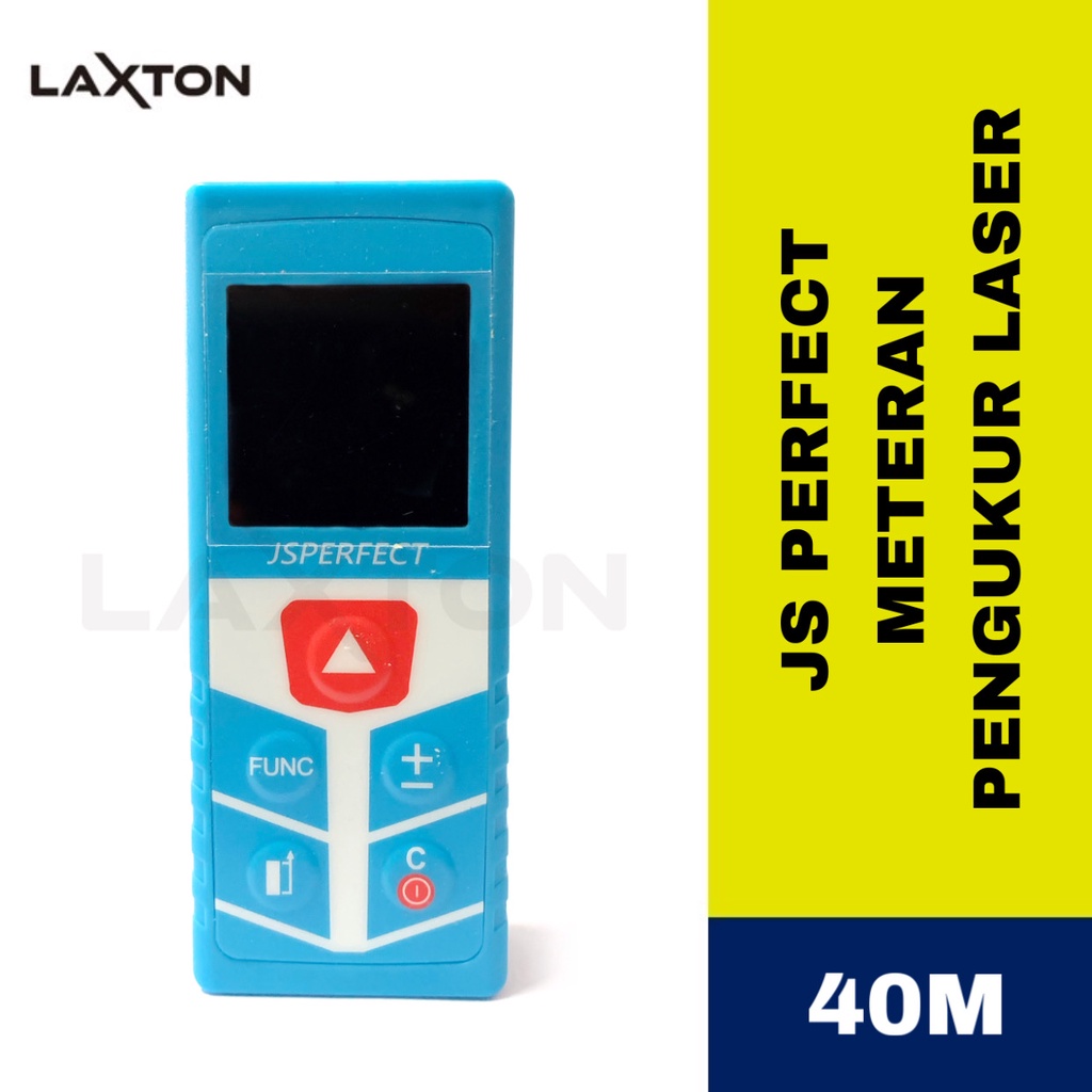 JS Perfect Meteran Laser Digital Pengukur Jarak 40mm