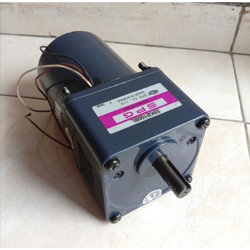 Ac Motor Gearbox 220V 40W Ratio 1 : 100 SPG Induction Motor