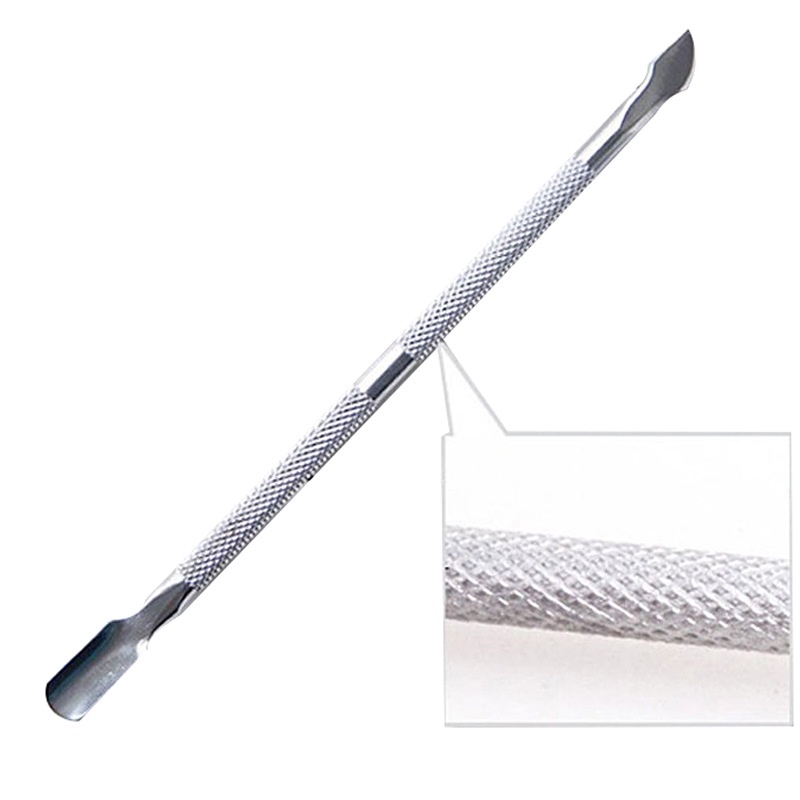 4pcs Alat Kutikula Tahan Lama Untuk Manicure Pedicure Bahan Stainless Steel