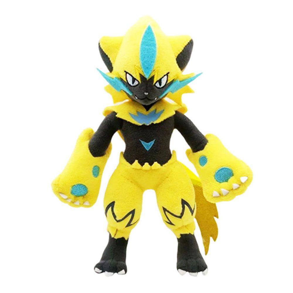 Quinton Pokemon Mainan Mewah Lucu 25 cm Hadiah Natal Boneka Aksesoris Zeraora Doll Toys Plush Doll