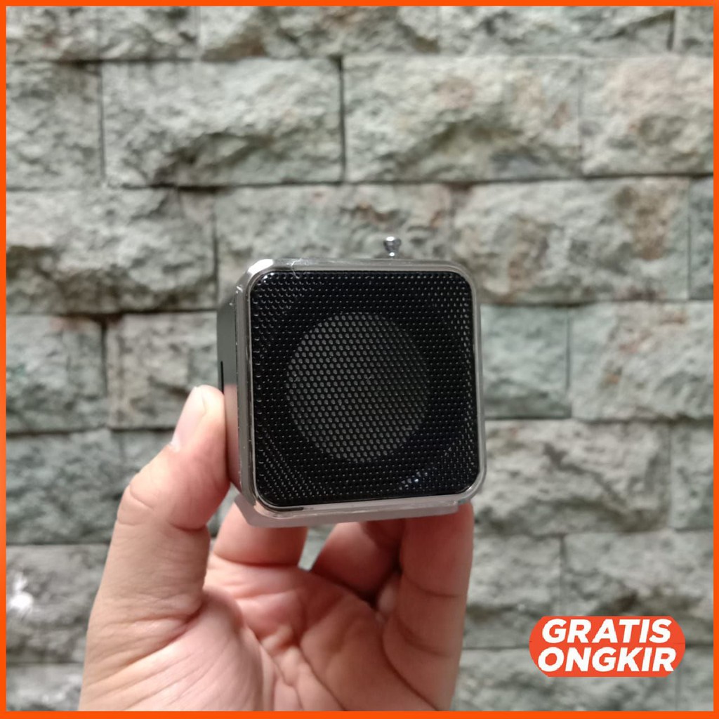 Speaker Bluetooth Mini Portabel FM Radio TF Card - TD-V26