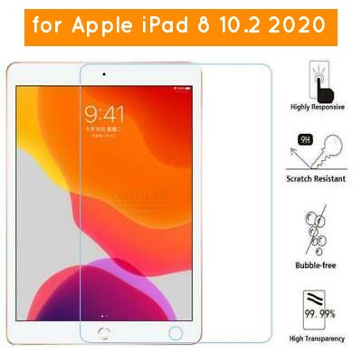 Apple Ipad 8 10.2 Inch Tempered Glass Kaca Bening 9H Premium Anti Gores TG Ipad 8 10.2 Inch