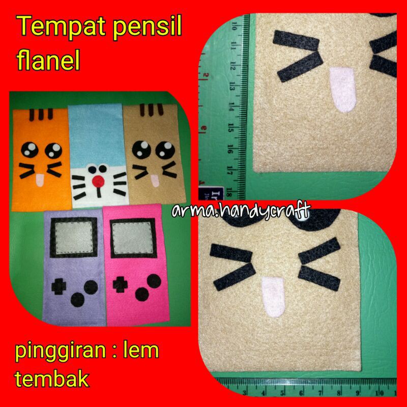 

PROMO! TEMPAT PENSIL / TEMPAT HP KARAKTER HOMEMADE