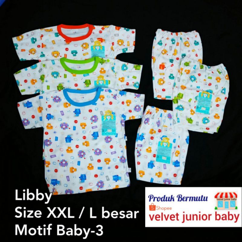 Libby Size XXL atau L besar 3 setelan