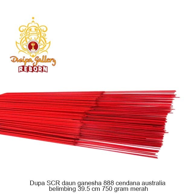 Dupa/ Hio wangi SCR Daun Ganesha 888 Cendana Australia belimbing merah