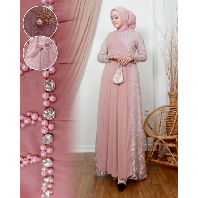 GAMIS TILE CAMILLA DRESS| GAMIS| GAMIS TILE| GAMIS PESTA| DRESS PESTA| GAMIS KONDANGAN| GAMIS WISUDA| GAMIS KEBAYA MODERN| GAMIS BRUKAT| KEBAYA| GAMIS MURAH