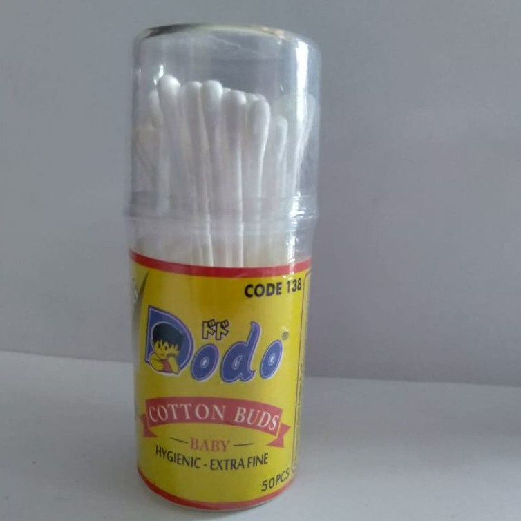 DODO COTTON BUDS 138/POT 50'S BABY