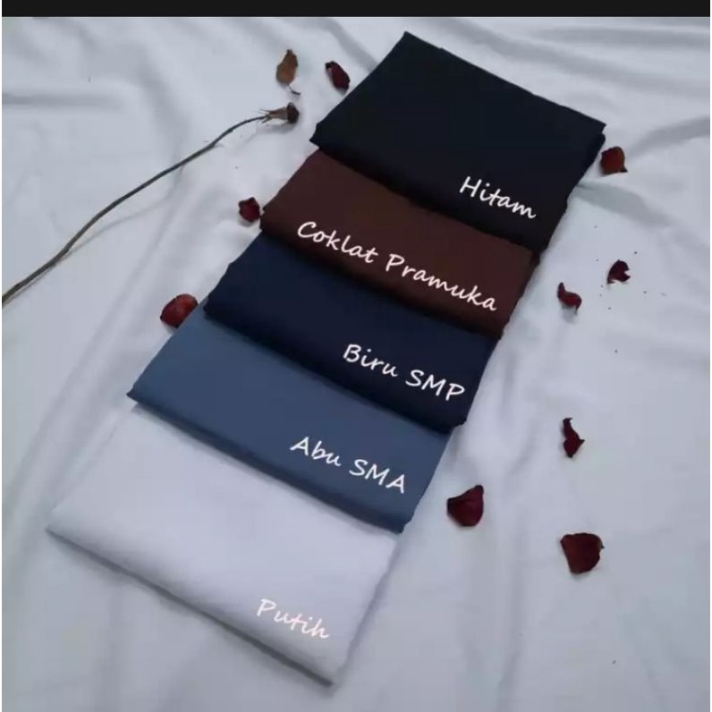 SEGI 4 POLINO / KERUDUNG SEGI EMPAT SEKOLAH / SEGI EMPAT NECI