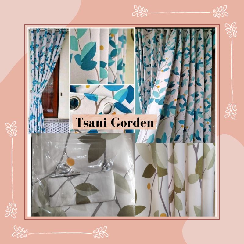 GORDEN SMOKRING JENDELA MINIMALIS MODERN MOTIF KANGKUNG