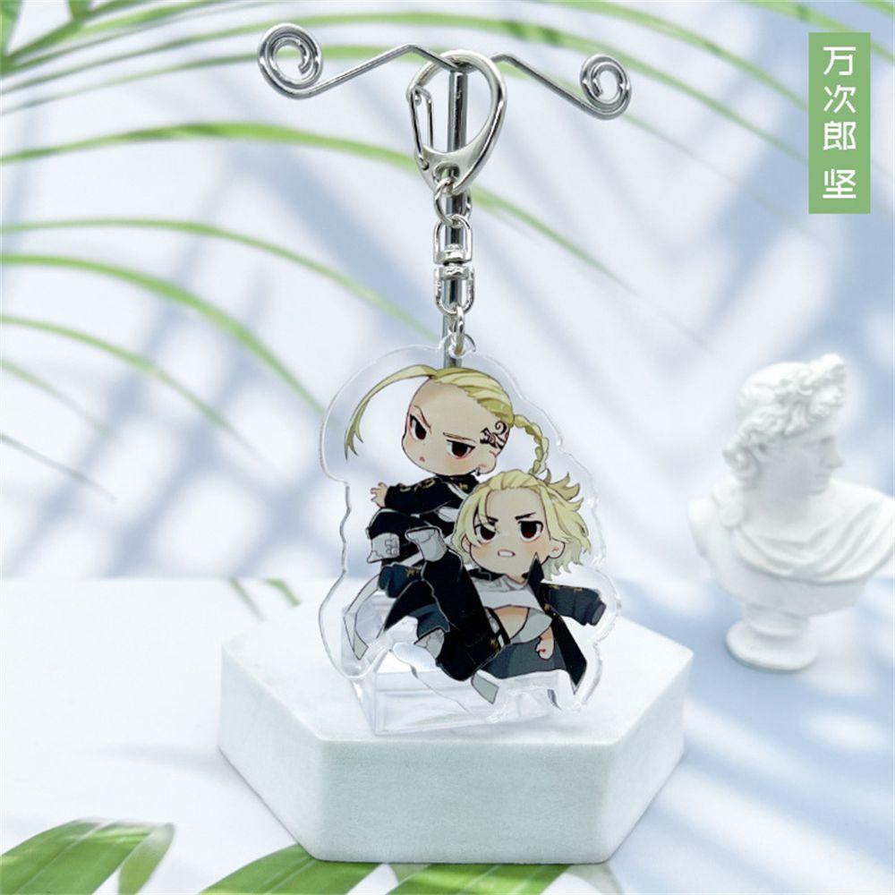 Preva Gantungan Kunci Kado Hadiah Manjiro Ken Takemichi Hinata Atsushi Chibi Anime