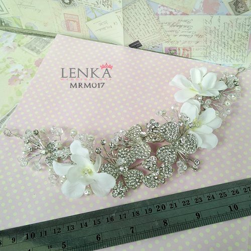 [PALING LARIS] AKSESORIS TIARA WEDDING HEADPIECE PESTA WANITA PENGANTIN MRM017