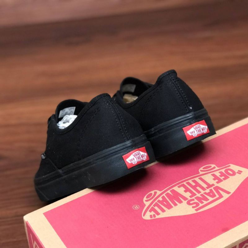 Vans authentic all black import