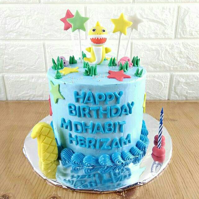 

KUE ULANG TAHUN BABYSHARK | CAKE BABYSHARK