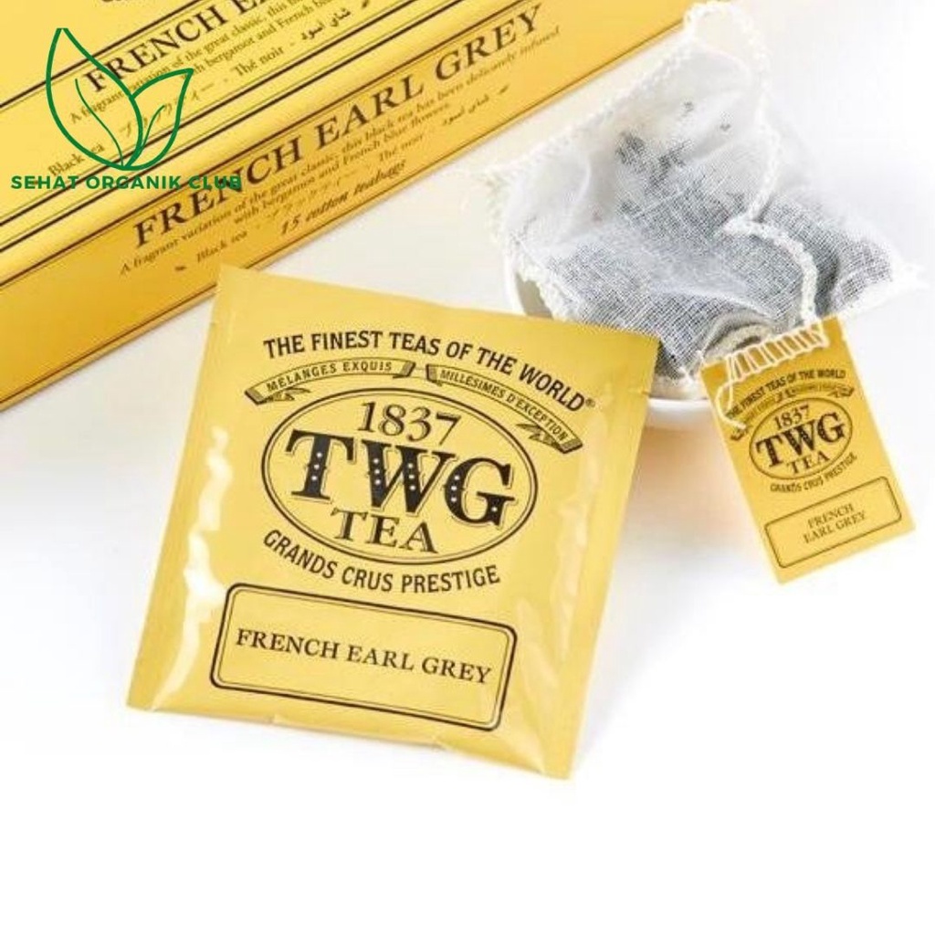 

TWG Tea French Earl Grey 2.5 gr Classic Tea bag Selection