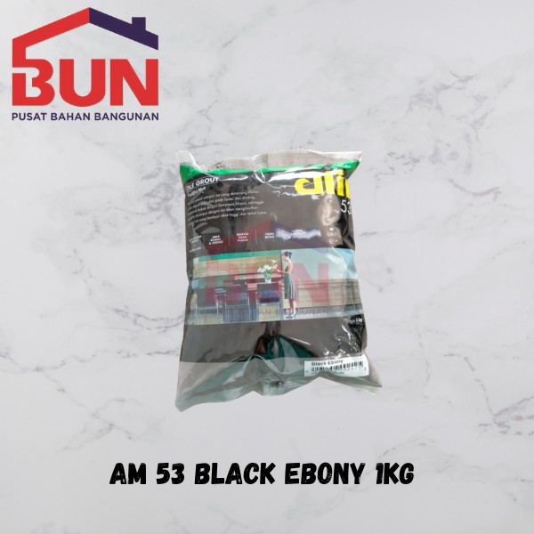 AM 53 Pengisi Nat Keramik Black Ebony Semen Oker / Nat / Tile Grout
