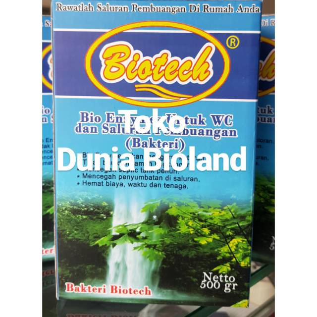 bakteri pengurai tinja merk BIOTECH ASLI