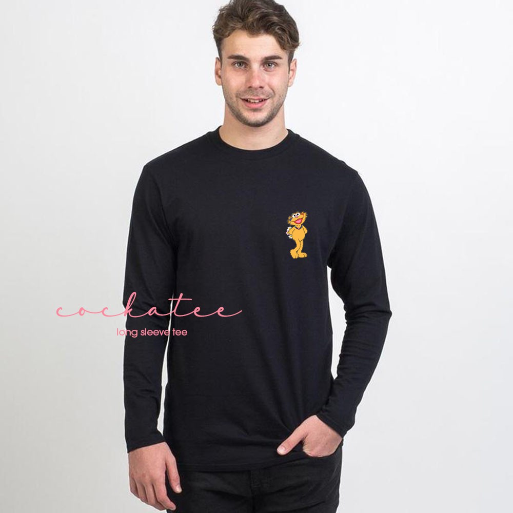 T-SHIRT ZOE ELMO - LONGSLEEVE TEE - BAJU KAOS TANGAN PANJANG - TSHIRT SESAME STREET COCKATEE COC11