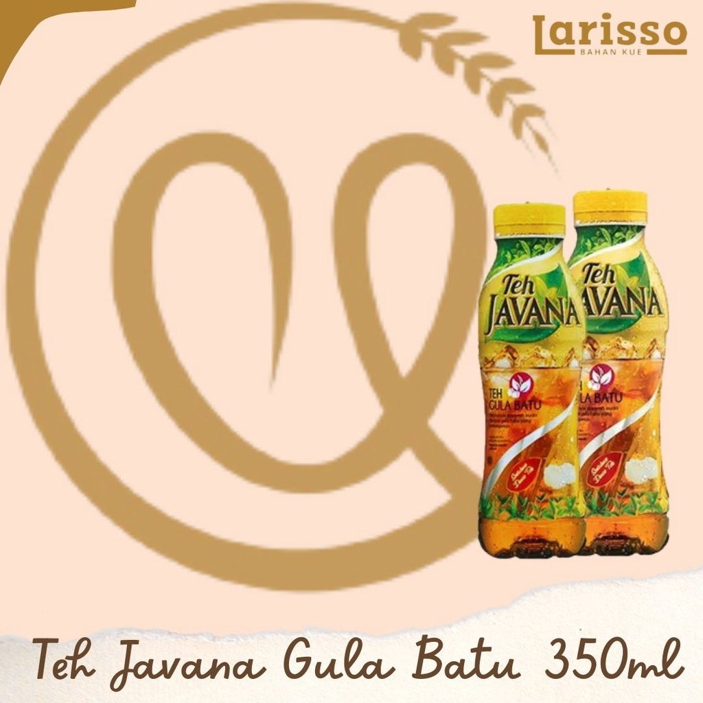 

TEH JAVANA MINUMAN TEH RASA GULA BATU 350ML BOTOL