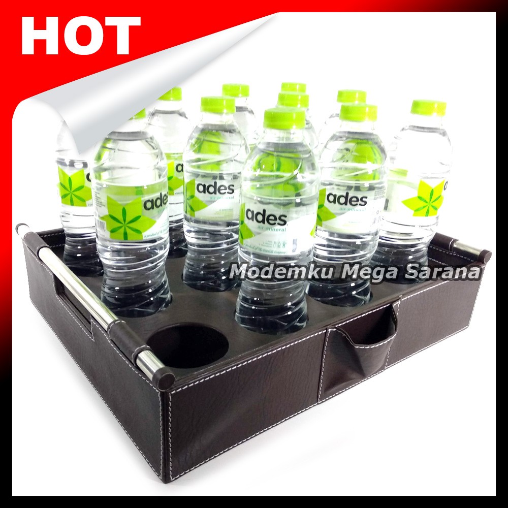 Tempat Tatakan Air Mineral Botol 600ml Vinyl - 12 Lubang