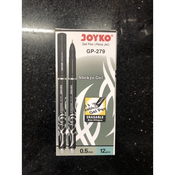 

Erasable Gel Pen JOYKO GP-279 (12pcs)/bolpen bisa di hapus