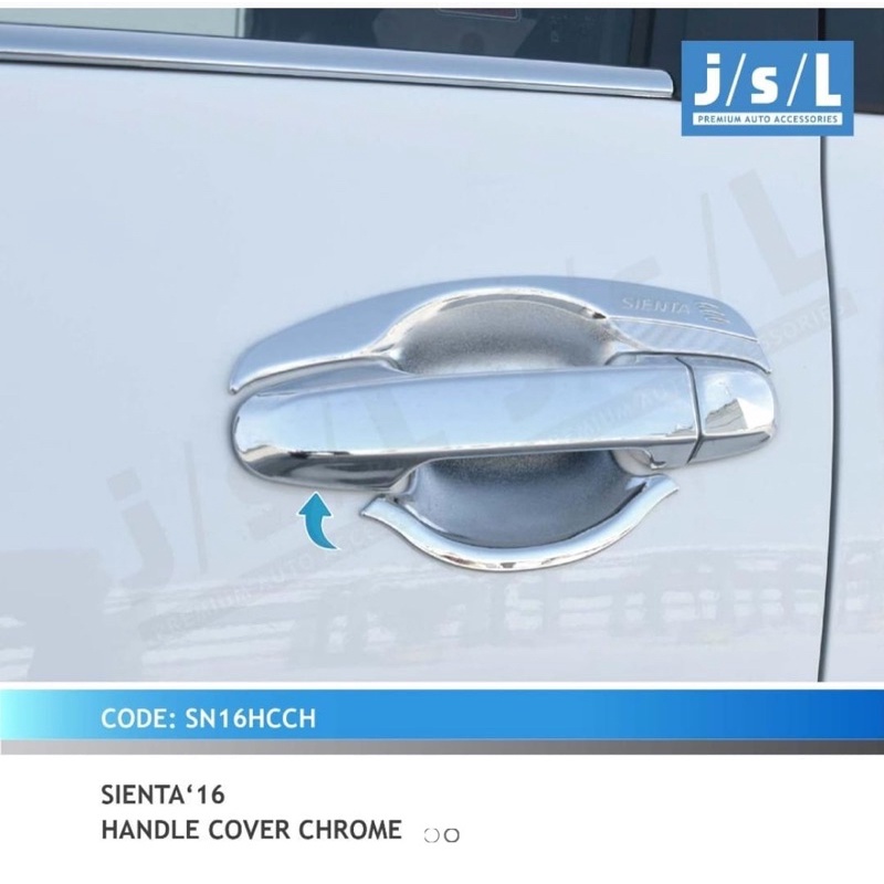 SIENTA HANDLE  MANGKOK COVER TOYOTA SIENTA CHROME