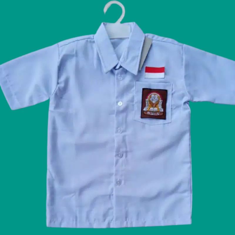 Seragam Osis Seragam Sekolah Seragam SD SMP SMA hem Putih Pendek Kemeja Pendek Sd  Seragam Murah