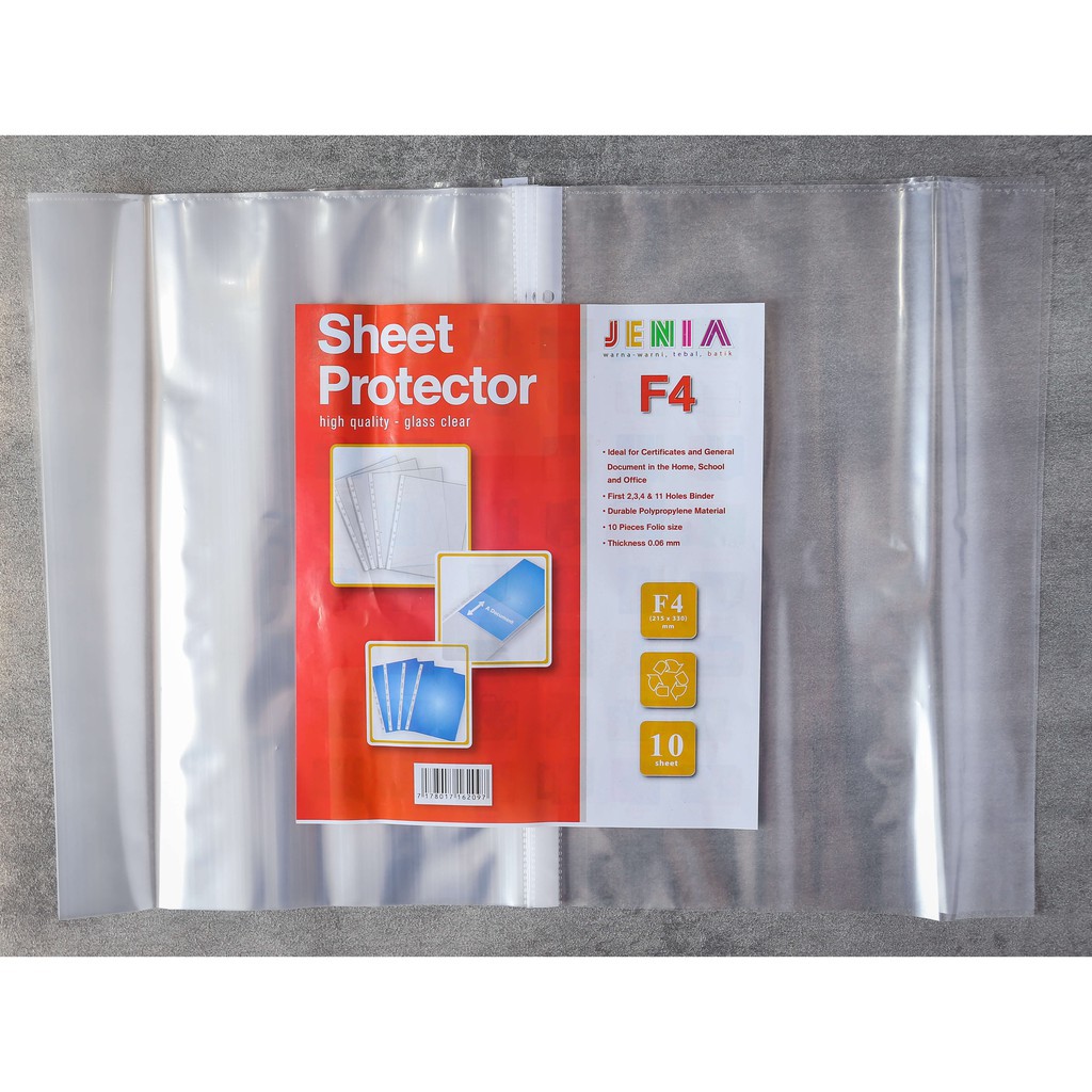 Sheet Protector Folio isi 10