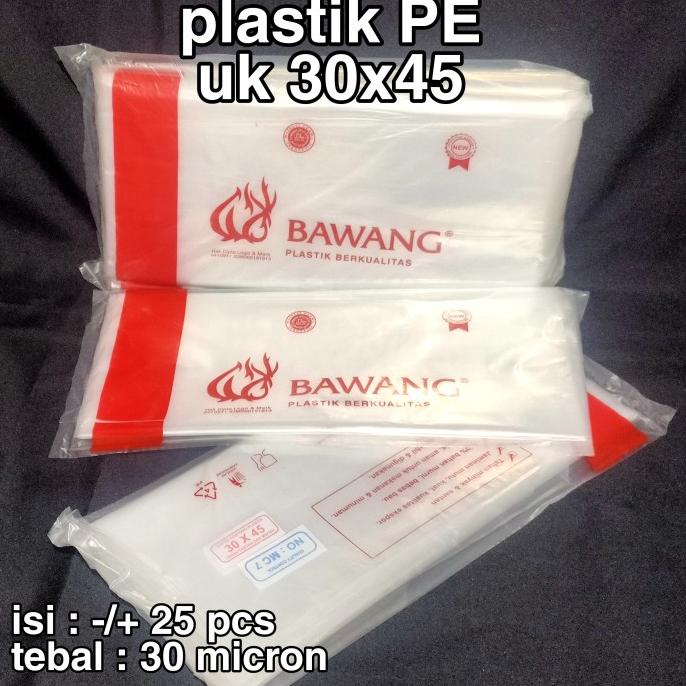 plastik PE uk 30x45 plastik es kantong plastik