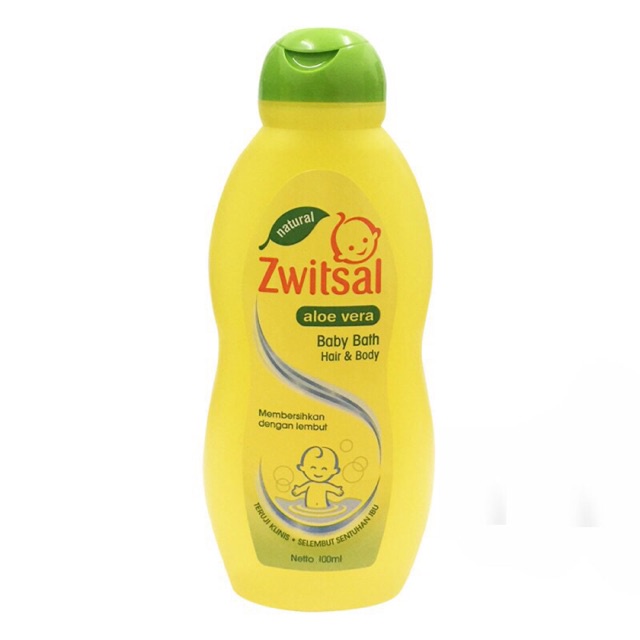 Zwitsal Baby Bath Natural Aloe Vera 100 ml