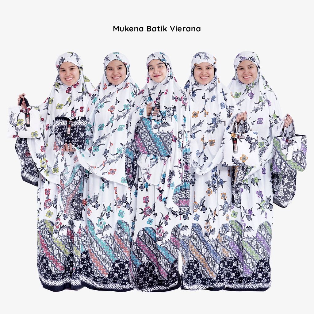 Mukena Bali Daun Putih