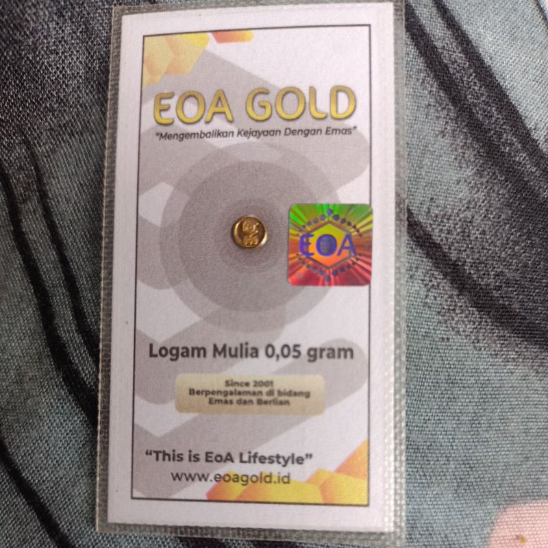 EOA GOLD 0,05 Gram