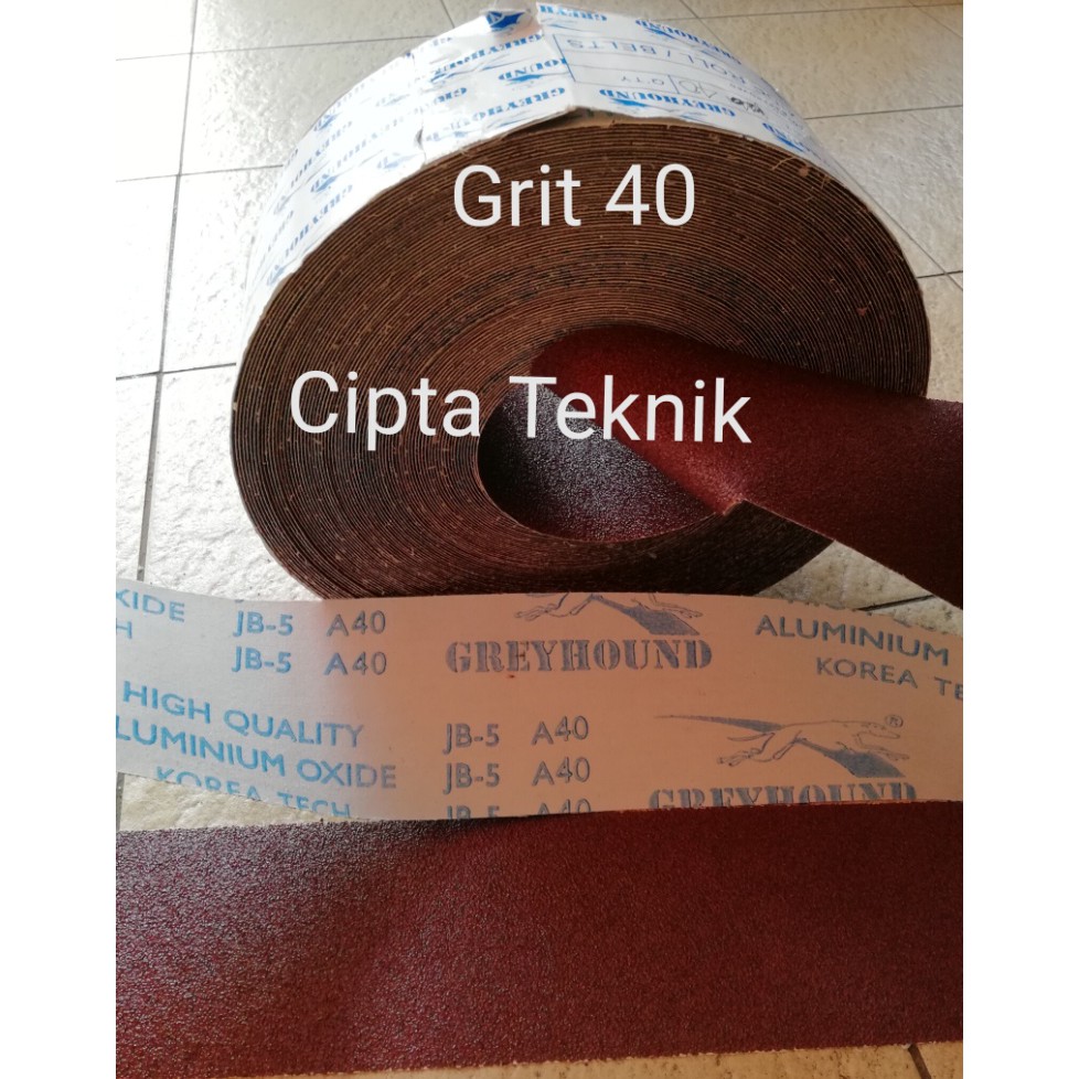 Jual Amplas Roll Greyhound Grit Meteran Shopee Indonesia