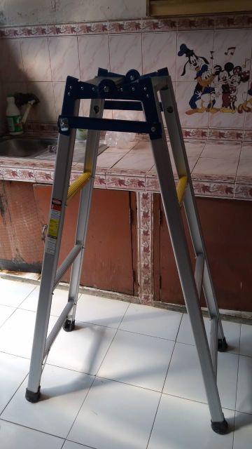 Tangga Lipat Aluminium Ladder Sahara - Ukuran 1,25 Meter / 1,25 M / 125 Cm