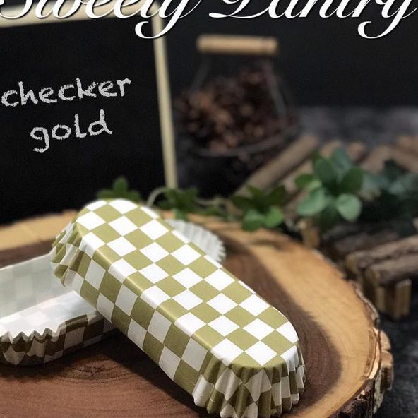 

☛ cup roti laminating bentuk oval / cup kue laminating type oval - Gold Star ♘